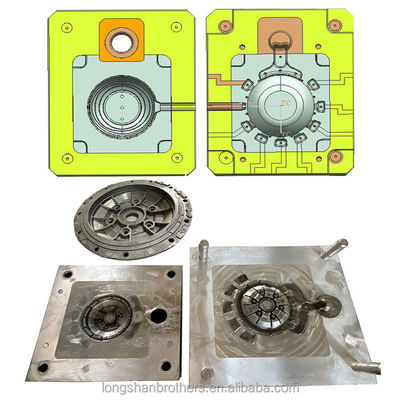 Chiếc khuôn đúc chết chính xác với 0,01mm dung sai nhiều khoang và 1 triệu cú bắn công cụ kim loại