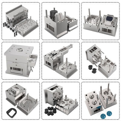 Thiết kế khuôn nhựa tùy chỉnh cho các vật liệu khác nhau PA66/PC/PE/PVC/PMMA/PP/ABS/ASA/TPU/POM/Acetal/Acetron