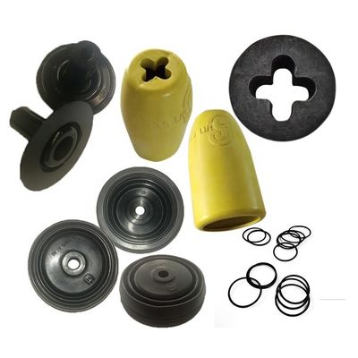Hình dạng tùy chỉnh Các bộ phận cao su silicone không chuẩn với độ cứng 20-90