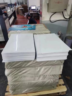 Bảng nhựa ABS bề mặt bóng cho khắc và khắc tùy chỉnh với chứng nhận ISO9001