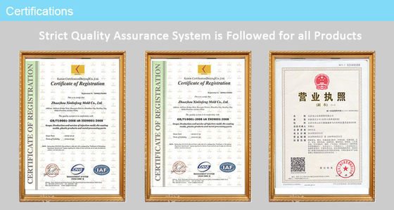Dịch vụ đúc kim loại nhôm tùy chỉnh với vật liệu khuôn P20/718/738/NAK80/S136/2738/2316 và kiểm tra 100%
