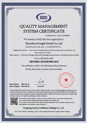 Cấu hình bề mặt tùy chỉnh khuôn tiêm nhựa với 300000-1000000 cú đấm Thời gian khuôn và thiết kế hố đơn