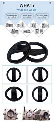 Bộ phận nhựa ép tùy chỉnh với đế khuôn LKM cho ứng dụng ô tô và chứng nhận ISO9001:2015