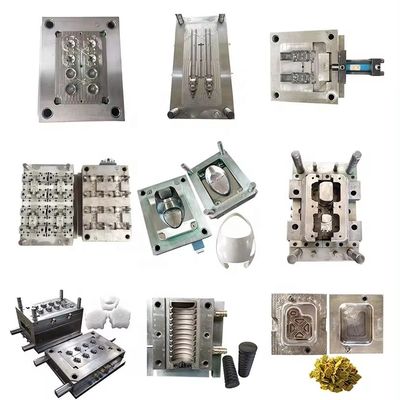 Bộ phận ép nhựa đa khoang chống hóa chất với màu sắc tùy chỉnh cho ứng dụng công nghiệp