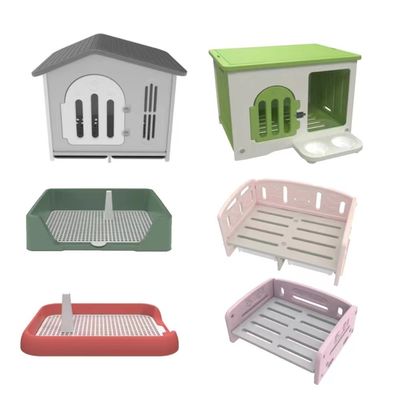 Chất liệu chính Nhựa Sản phẩm vật nuôi sắt Skylight Chỗ chó cho chó lớn Màu tùy chỉnh Chăn nuôi nội thất / ngoài trời sang trọng
