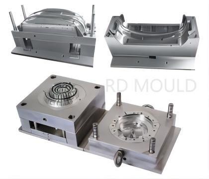 Kích thước tùy chỉnh Thép P20 718 Nak80 S316 AISI H13 Mold tiêm nhựa với 300000-500000 Shots Thời gian khuôn
