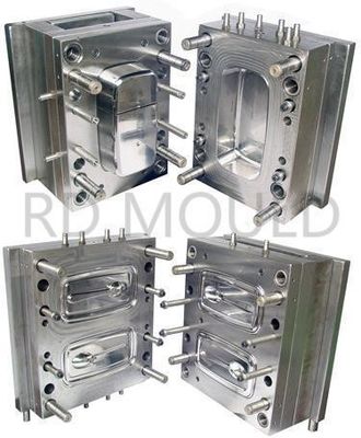 Kích thước tùy chỉnh Thép P20 718 Nak80 S316 AISI H13 Mold tiêm nhựa với 300000-500000 Shots Thời gian khuôn