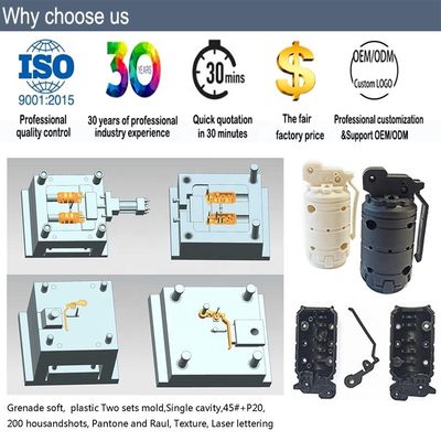 Mô hình phun nhựa đa khoang đơn cho các bộ phận nhựa đúc phun